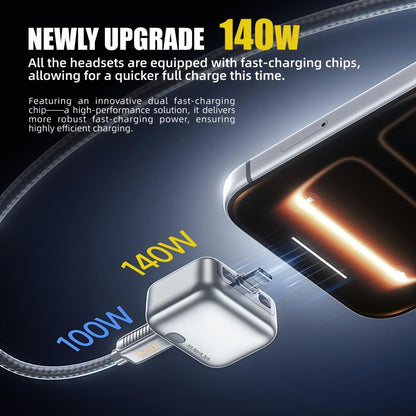 Smart Charger Auto Power Disconnector Guard with Type-C Cable