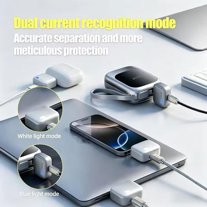 Smart Charger Auto Power Disconnector Guard with Type-C Cable